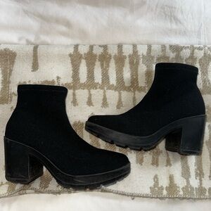 Mix No. 6 Black Ankle Booties